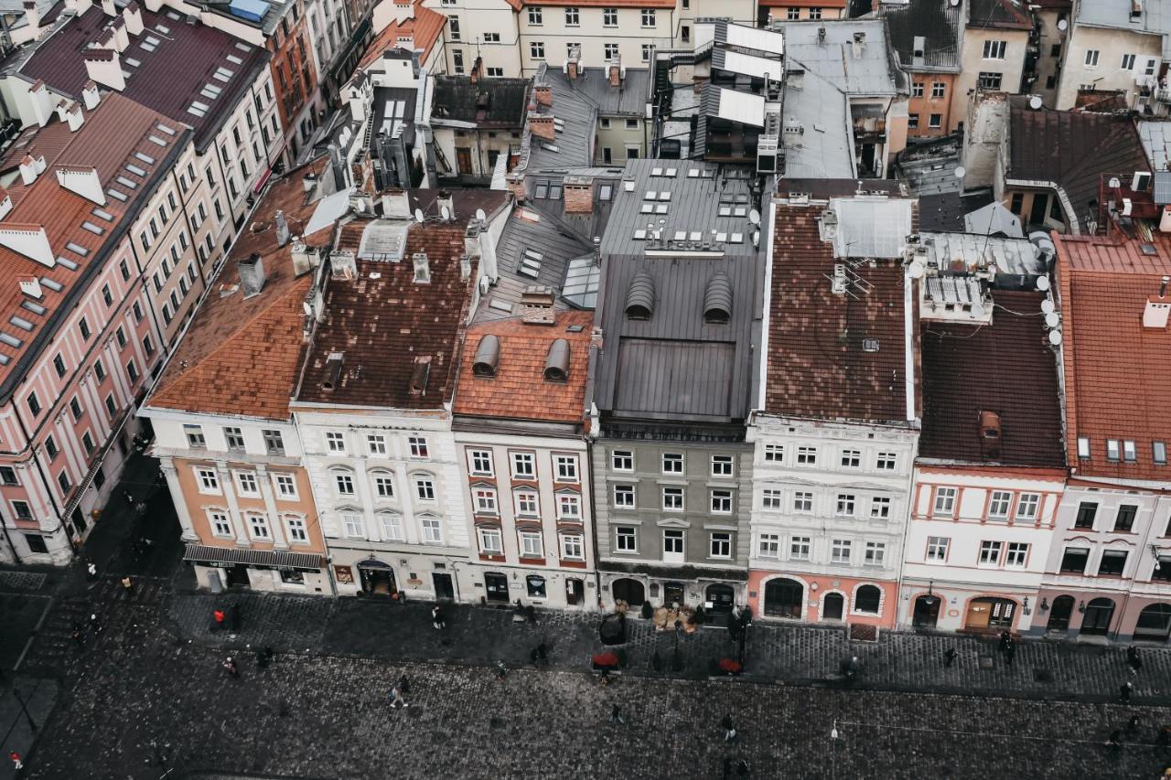 Peaceful Studio On Rynok Square Lviv Dış mekan fotoğraf